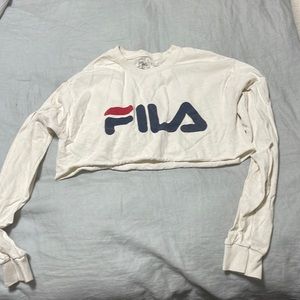 Cropped Fila vintage long sleeve